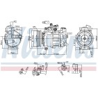 Compresseur De Clim Pour Audi A4 A5 Q5 8T0260805T