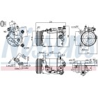 Compresseur De Clim Pour BMW F33, F83 F36 G22, G82 G23, G83 G26 X3 64526994082