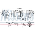 Compresseur De Clim Pour Toyota Auris Avensis Corolla Verso 8831002780