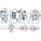 Compresseur De Clim Pour Renault Captur I Clio IV Kaptur 926000217R 926000734R
