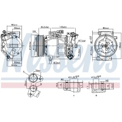 Compresseur De Clim Pour Renault Captur I Clio IV Kaptur 926000217R 926000734R