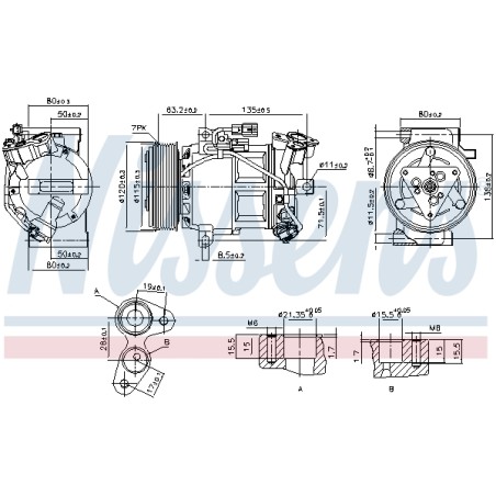Compresseur De Clim Pour Renault Captur I Clio IV Kaptur 926000217R 926000734R