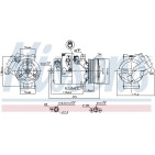 Compresseur De Clim Pour Suzuki Grand Vitara II 9520067JA0 9520167JA0