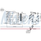 Compresseur De Clim Pour VW Lupo Polo Seat Arosa Ibiza II