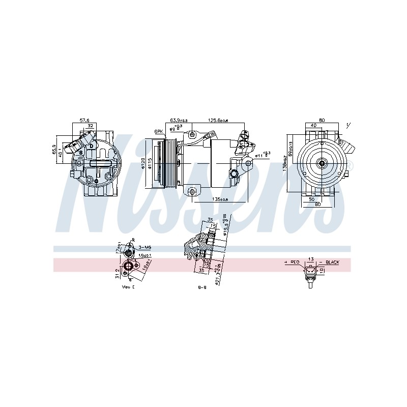 Compresseur De Clim Pour Renault Koleos I 926007877R 92600JY02A