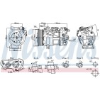Compresseur De Clim Pour Renault Megane CC Talisman Nissan Interstar X-Trail Van