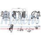 Compresseur De Clim Pour BMW 6 G32 7 G11, G12 X1 Van X2 X3 X4 X5 Mini Mini