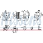 Compresseur De Clim Pour BMW Série 1 F40 F70 2 F44 F45 F46 U06 X1 Van X2 Mini