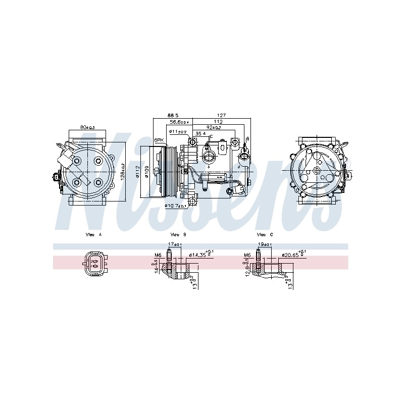 Compresseur De Clim Pour Peugeot 208 II Opel Citroën Jeep 9827596080 1666721980