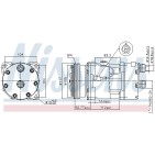 Compresseur De Clim Pour Peugeot Boxer Fiat Citroën 514470100 71721758 6453.G5
