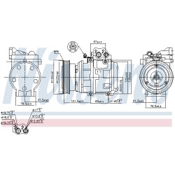 Compresseur De Clim Pour Hyundai Tucson Tucson/SUV Kia Sportage