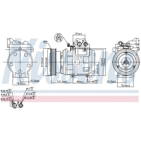 Compresseur De Clim Pour Hyundai Tucson Tucson/SUV Kia Sportage