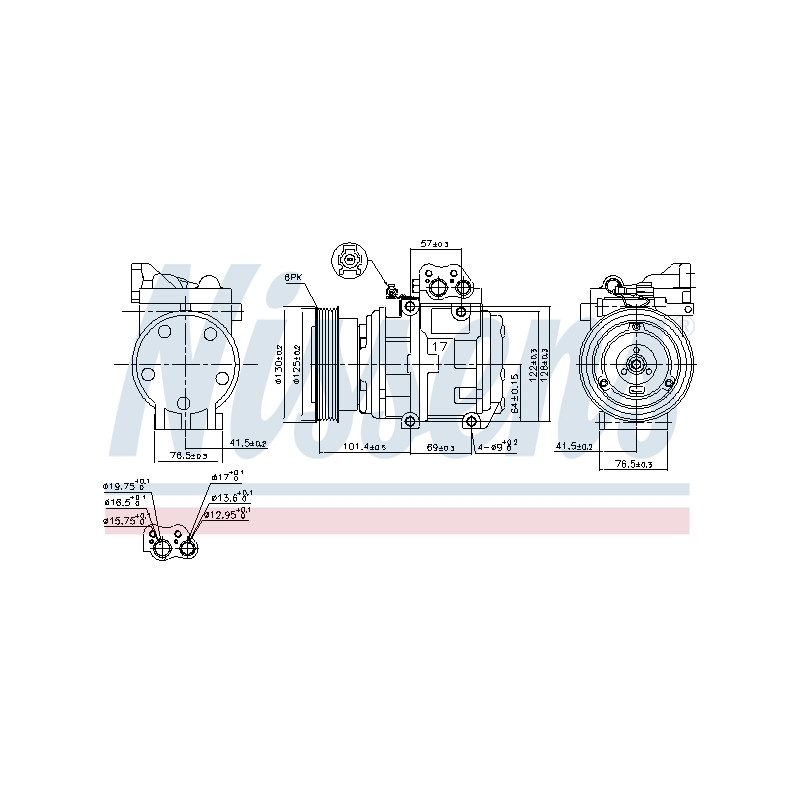 Compresseur De Clim Pour Hyundai Tucson Tucson/SUV Kia Sportage