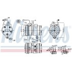 Compresseur De Clim Pour Chevrolet Matiz Spark Daewoo Matiz -
