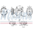 Compresseur De Clim Pour Fiat Chrysler Lancia Musa 71797095 51746931 K46819144