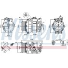 Compresseur De Clim Pour MERCEDES Classe G GL M R S