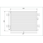 Condenseur de Clim Pour Renault Duster Logan Express I Sandero Dacia MCV Duster