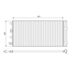 Condenseur de Clim Pour Renault Duster Dacia Duster 8200880551 921008028R