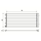 Condenseur de Clim Pour Renault Opel Nissan Vauxhall 8660003623 4419449 95522991