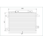 Condenseur de Clim Pour MERCEDES Classe A B