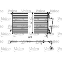 Condenseur de Clim Pour Cadillac Hyundai Saab 9-3 9-3X 9-Mar 12793296 12793295