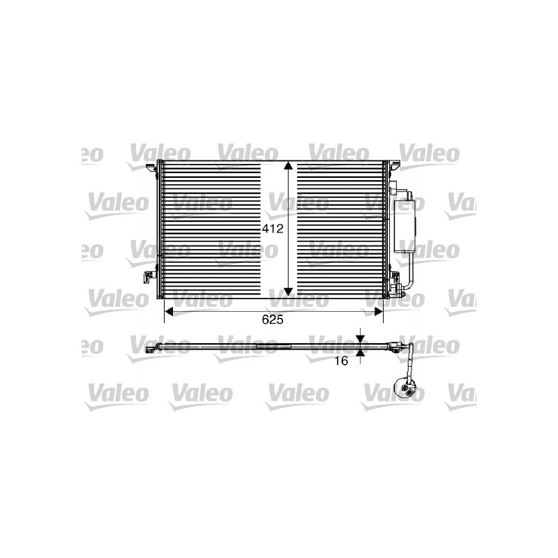 Condenseur de Clim Pour Cadillac Hyundai Saab 9-3 9-3X 9-Mar 12793296 12793295