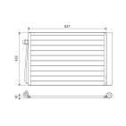 Condenseur de Clim Pour BMW Série 5 E60 E61 6 E63 E64 7 E65, E66, E67 2282939