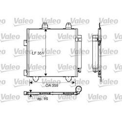 Condenseur de Clim Pour Peugeot Toyota Aygo Citroën 6455-EE 88450-0H010 6455-EF