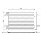 Condenseur de Clim Pour Peugeot Opel Fiat Toyota 1626267380 3552498 9816746580