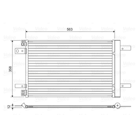 Condenseur de Clim Pour Peugeot Opel Fiat Toyota 1626267380 3552498 9816746580