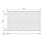 Condenseur de Clim Pour Renault Kangoo MERCEDES Citan Vaneo