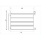 Condenseur de Clim Pour Renault Grand Kangoo III Scénic IV Megane 921001829R