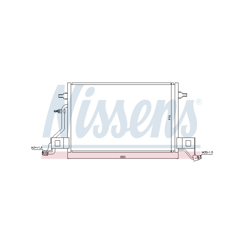 Condenseur de Clim Pour Audi A6 4B3260403 4B3260403G 4B3260403H 8B0.260.403E