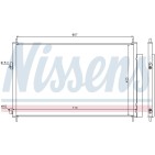 Condenseur de Clim Pour Toyota Previa III RAV 4 884600R010 884600R011 8846042100