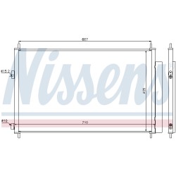 Condenseur de Clim Pour Toyota Previa III RAV 4 884600R010 884600R011 8846042100