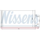 Condenseur de Clim Pour Renault Laguna III Latitude 921100002R 921000002R