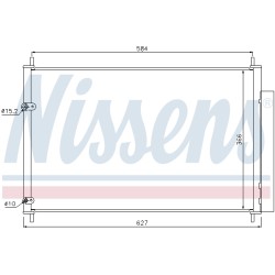 Condenseur de Clim Pour Toyota Auris Avensis Corolla Matrix Verso 8845002300