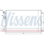Condenseur de Clim Pour Nissan Qashqai +2 I 92100-JD500 92100JD51A