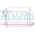 Condenseur de Clim Pour Honda FR-V 80110-SJH-E01 80110SJHE02