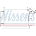 Condenseur de Clim Pour Nissan Micra III Note Van 92100-9U20B 92100-AY601