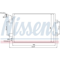 Condenseur de Clim Pour Renault Master Pro Renault Trucks Mascott 7482225454