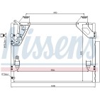 Condenseur de Clim Pour Toyota Hilux VII 88460-0K050 884600K010