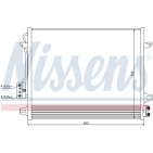 Condenseur de Clim Pour VW Chrysler Dodge Lancia K4677789AA 4677782AC