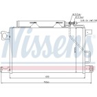 Condenseur de Clim Pour MERCEDES Classe C CLC T-Model CLK