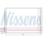 Condenseur de Clim Pour BMW Série 5 F07 F10 F11 6 F06 F12 F13 64509109723