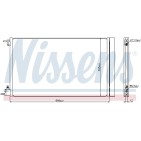 Condenseur de Clim Pour Opel Chevrolet Saab Vauxhall 95530543 13241737 13330217