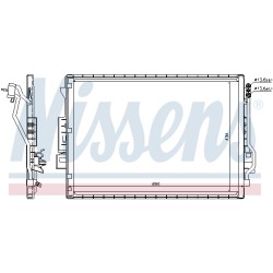 Condenseur de Clim Pour MERCEDES Classe S