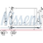 Condenseur de Clim Pour Renault Clio III Modus 8200468911 8200688392