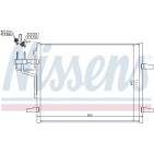 Condenseur de Clim Pour Ford Kuga I 1522067 8V4119710AB