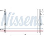 Condenseur de Clim Pour Renault Opel Nissan Vauxhall 4417650 8200411148 93854159
